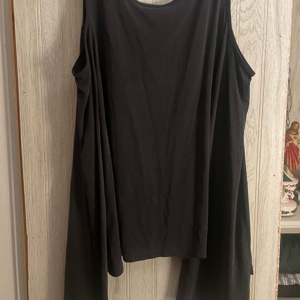 Hollister Black Flowing Tank Top
